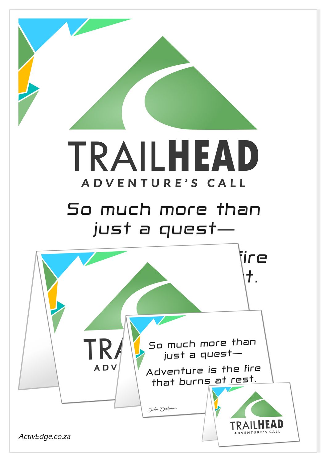 TRAILHEAD A4 Poster and Cards for download and print