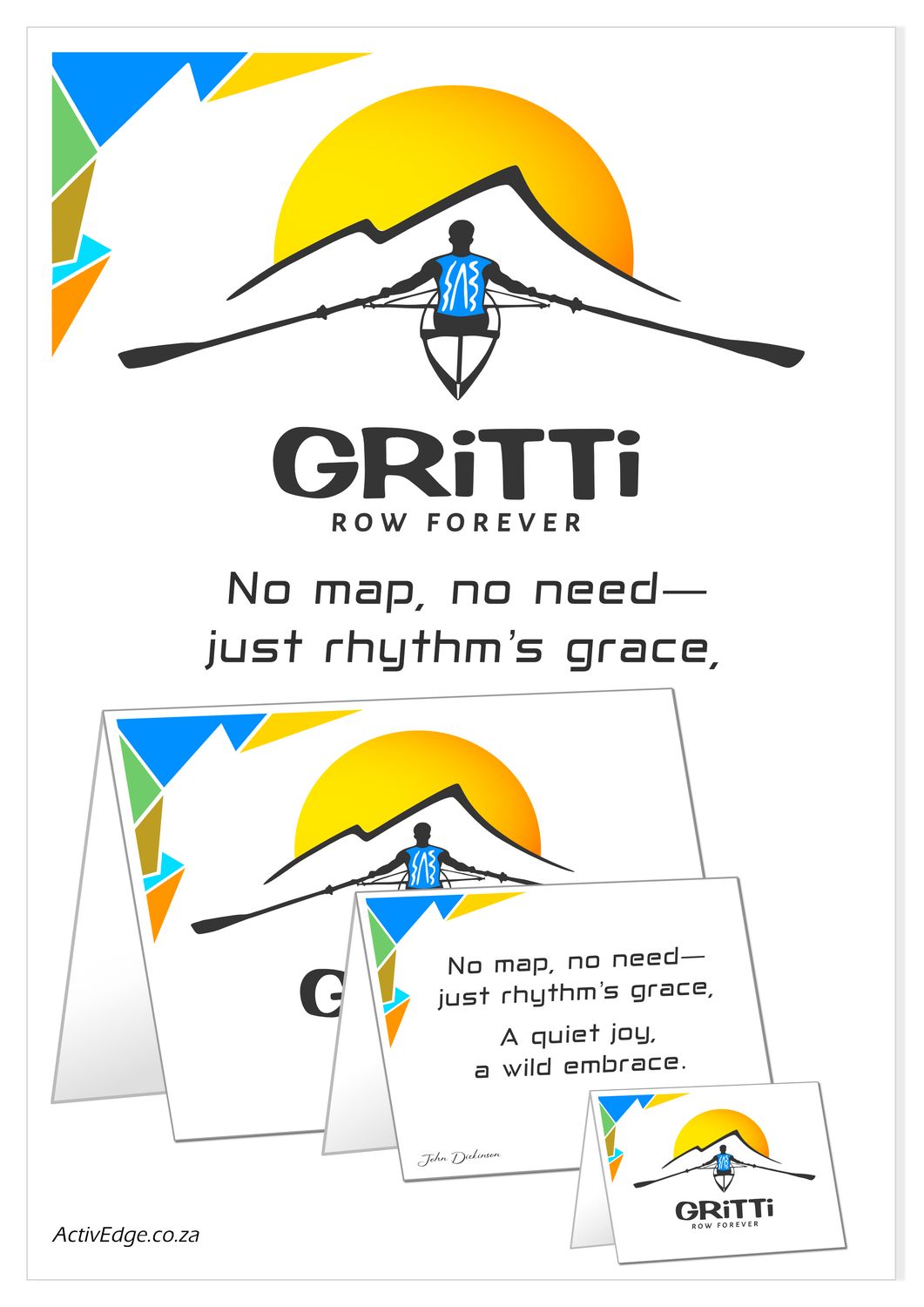 GRiTTi Row Forever A4 Poster and Cards for download and print