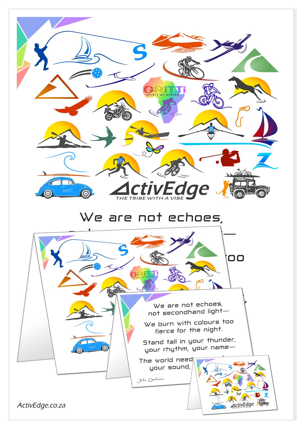 ActivEdge A4 Poster and Cards for download and print