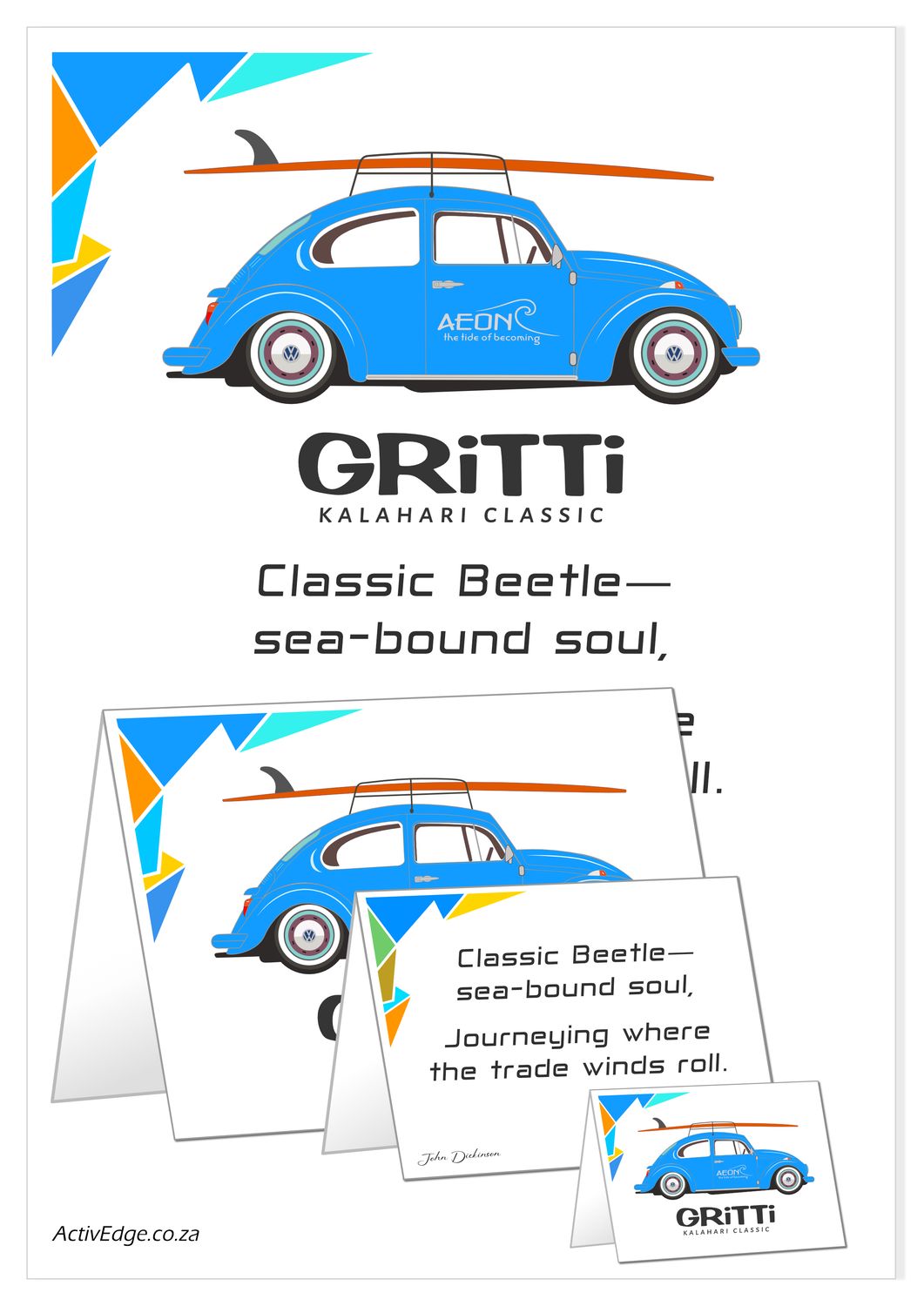 GRiTTi Kalahari Classic A4 Poster and Cards for download and print