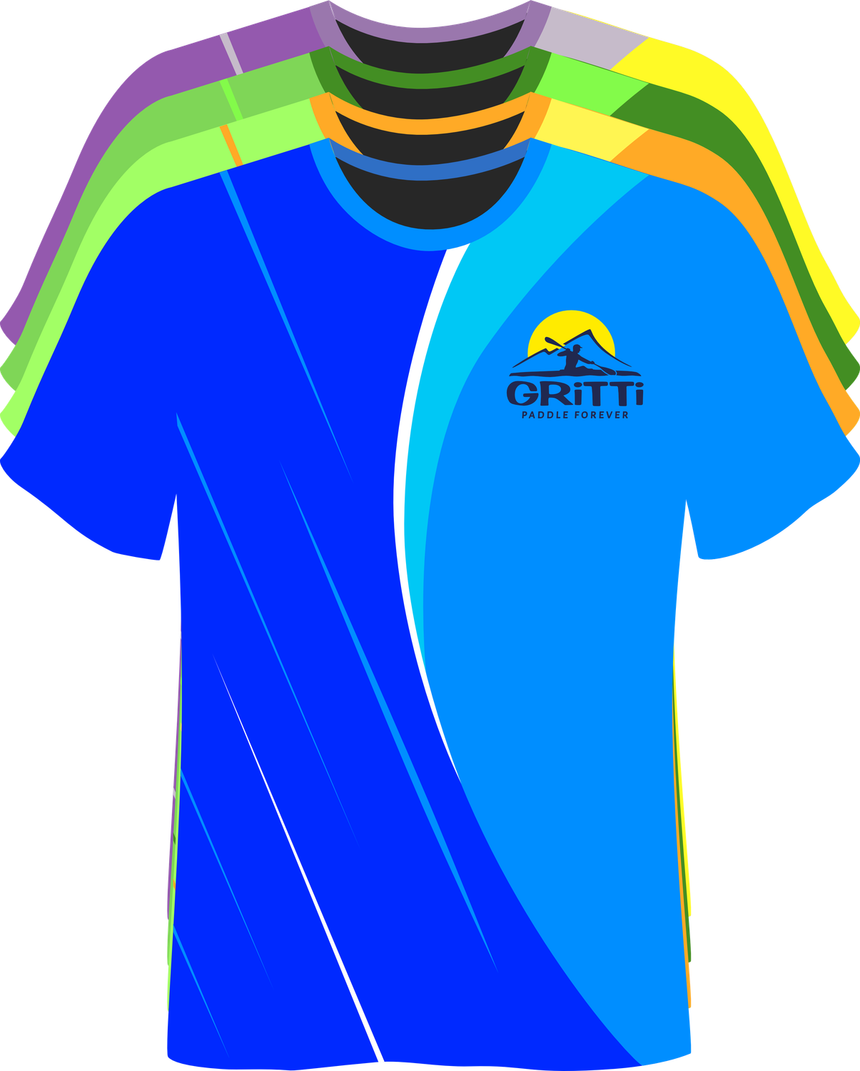 ActivEdge Sport Men&#39;s Designer quick-dry short-sleeve shirt