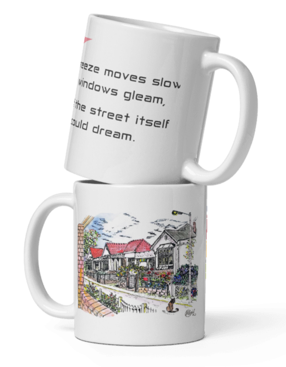 Village Street Coffee Mug