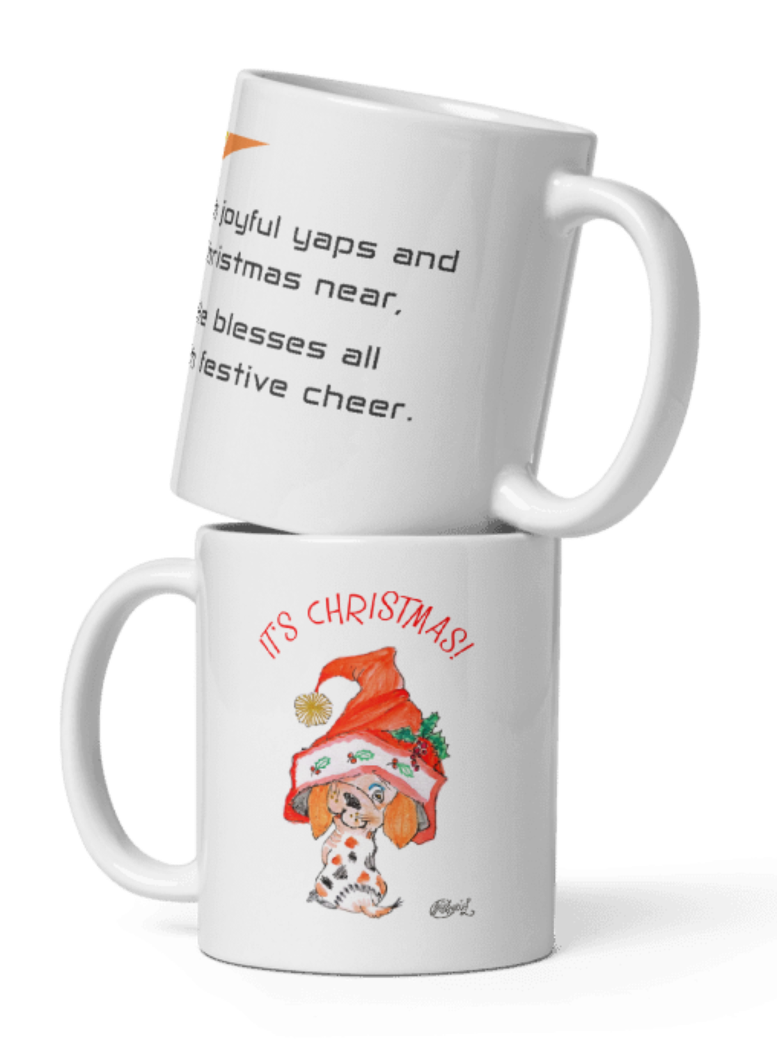 Christmas Puppy Coffee Mug