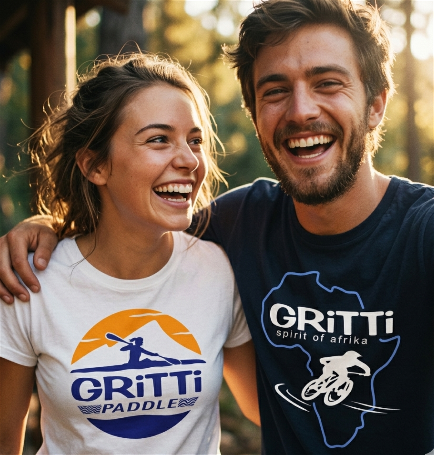 T-shirts with large chest logo
