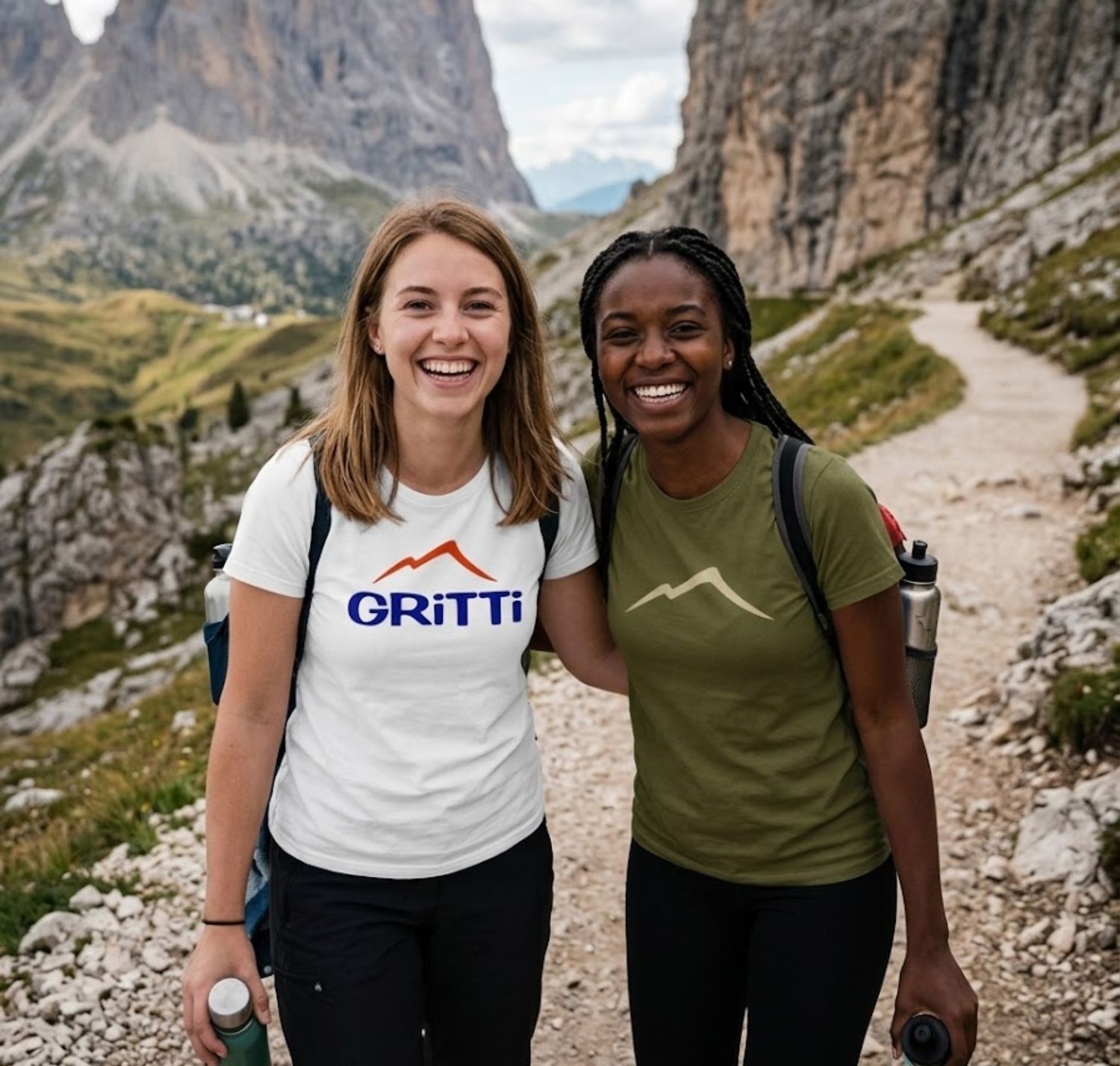 T-shirts with pure GRiTTi Logos