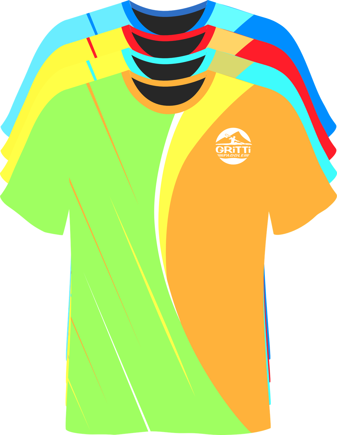 GRiTTi Sport Men's Designer quick-dry short-sleeve shirt