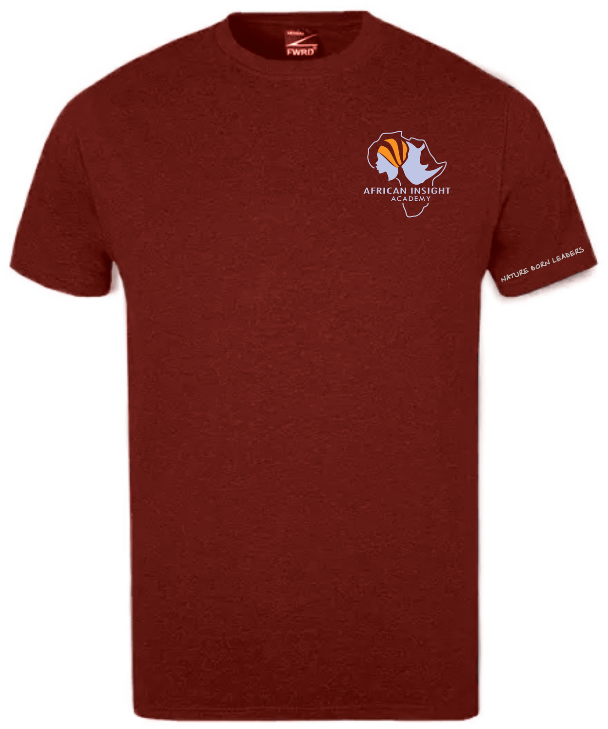 AFRICAN INSIGHT Team Burgundy unisex T-shirt