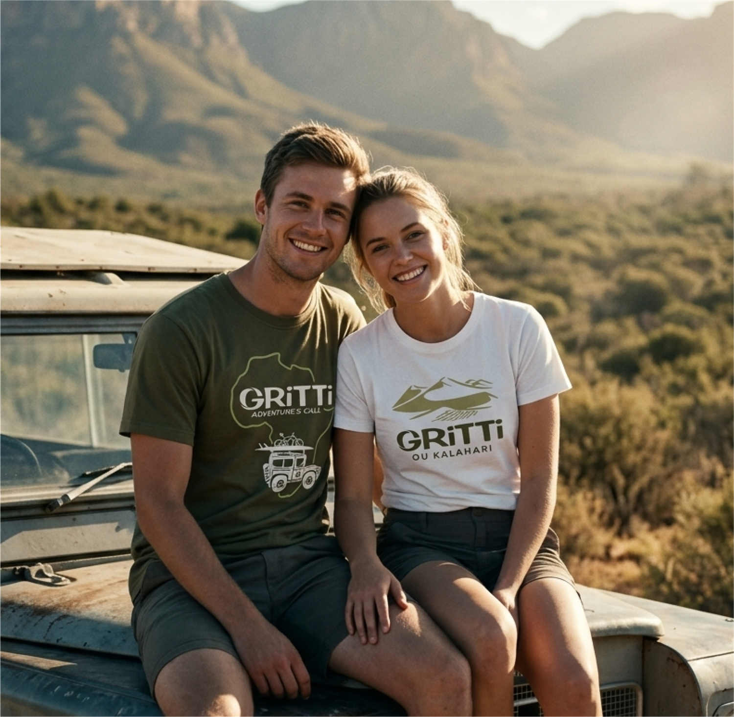Cotton T-shirts with a selection of ADVENTURE logos