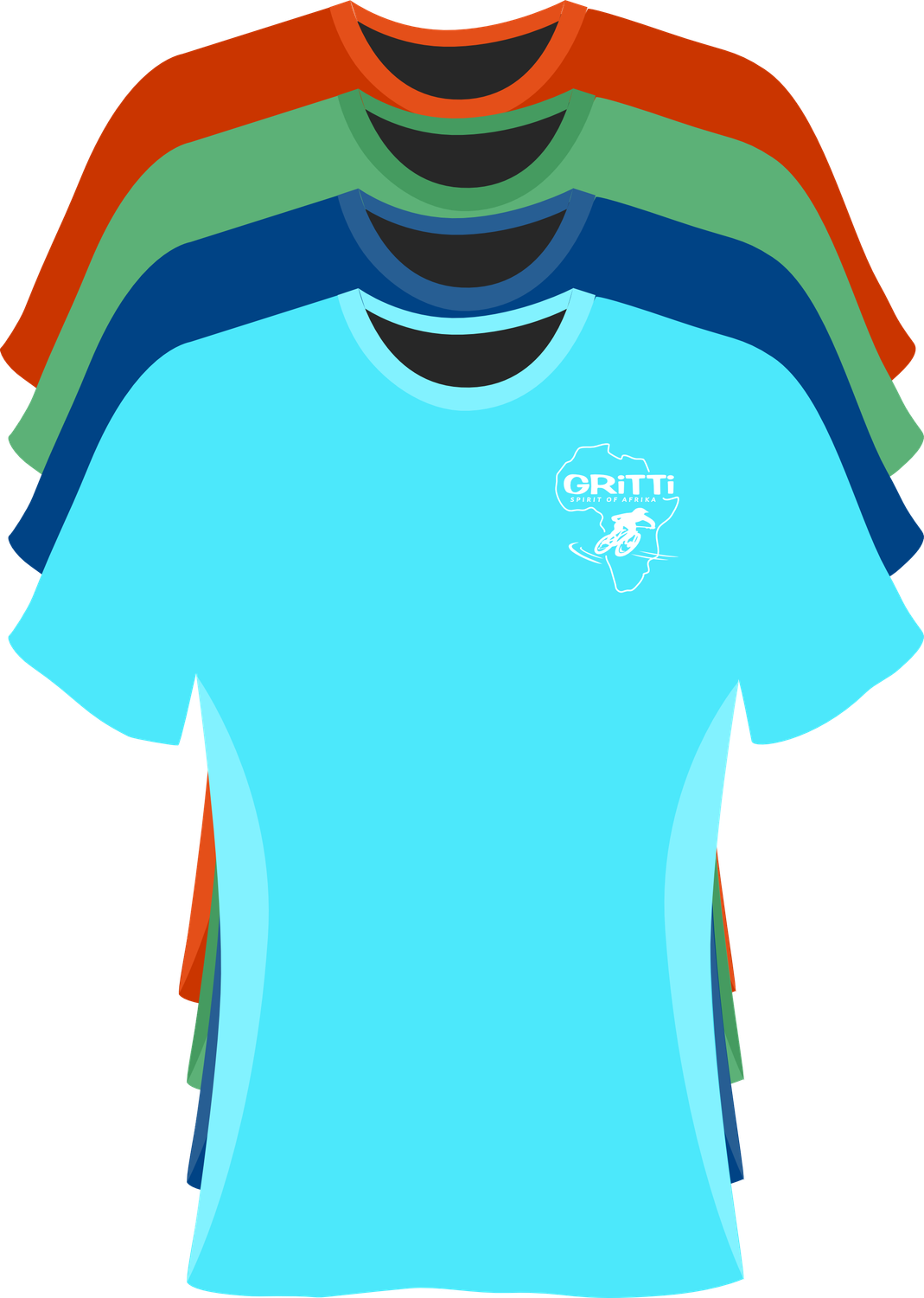 GRiTTi Sport men's quick-dry short-sleeve shirt with pocket logo