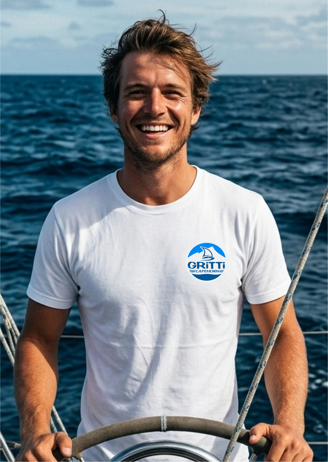 T-shirts with small pocket logo