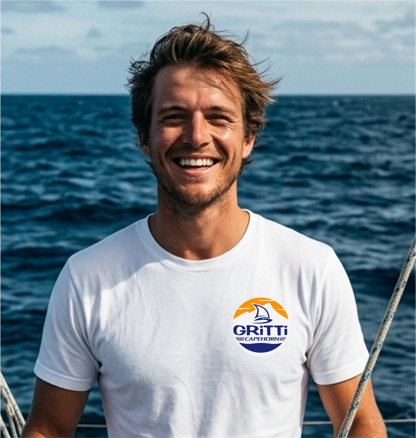 T-shirts with small pocket logo