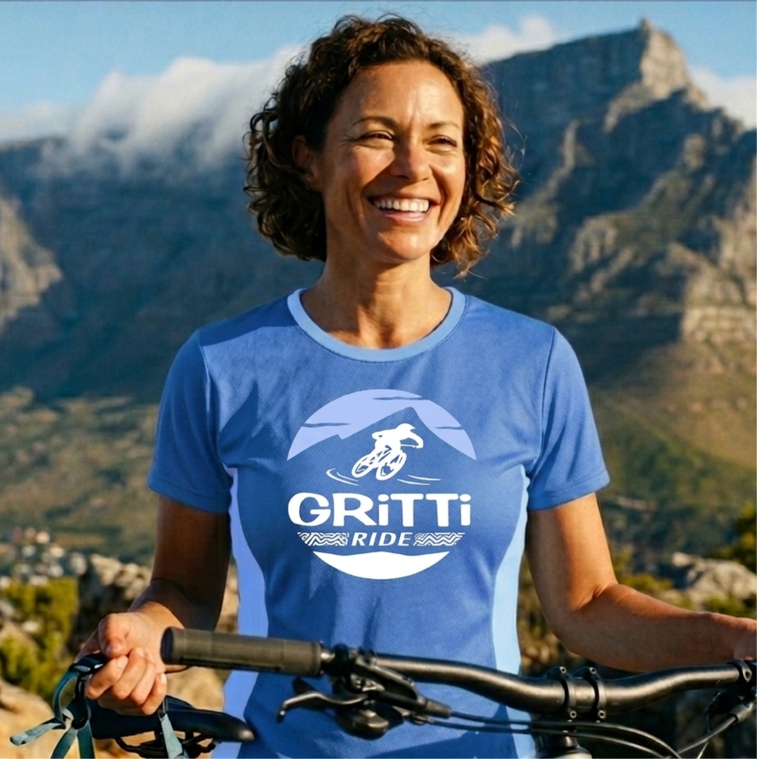 LADIES' QUICK-DRY short-sleeve shirts with large chest logo