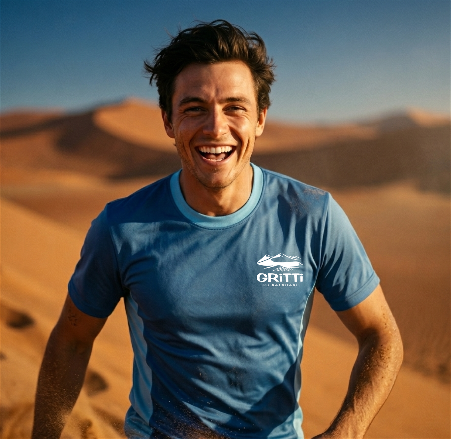 MEN'S quick-dry short-sleeve shirts with pocket logo