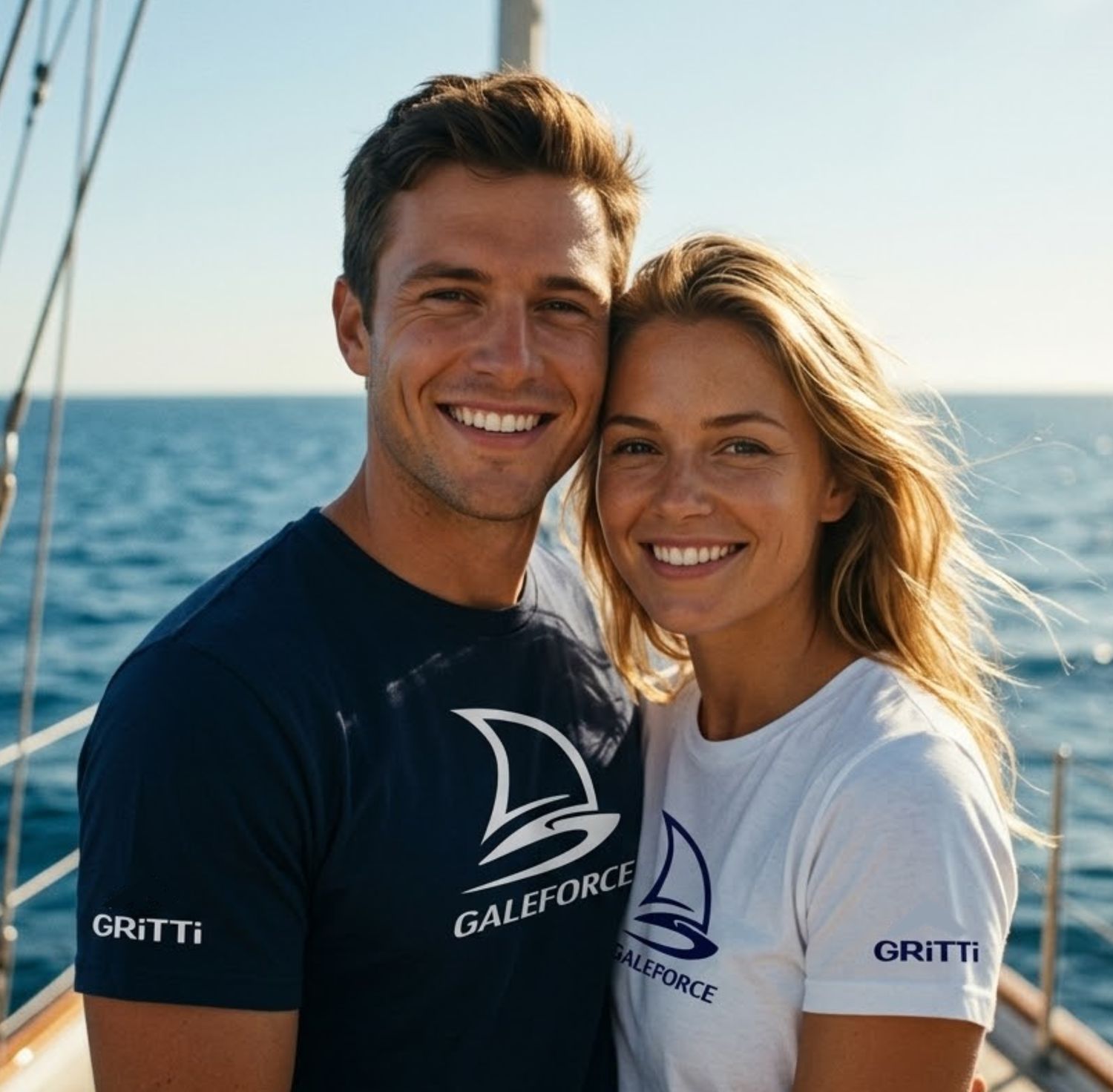 T-shirts with GRiTTi GALEFORCE Logos