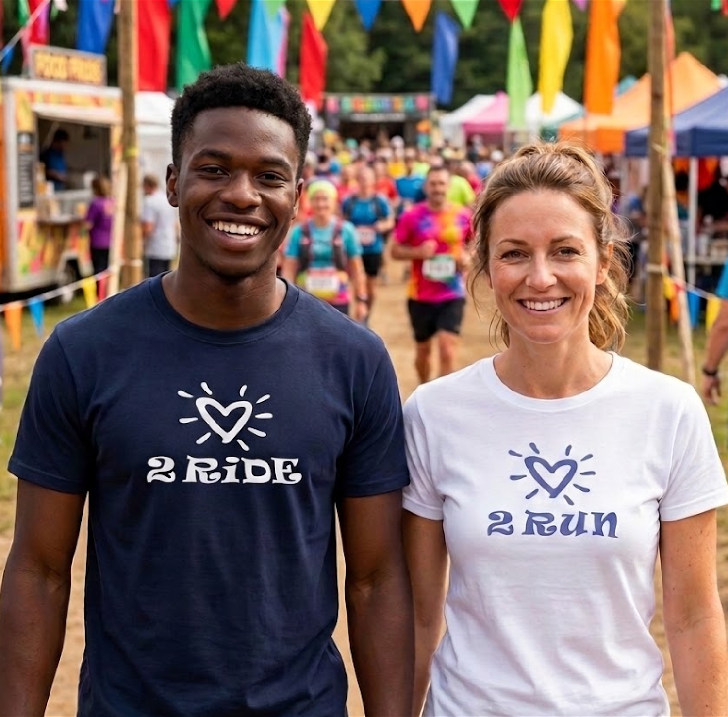 T-shirts with Active Heart Logos