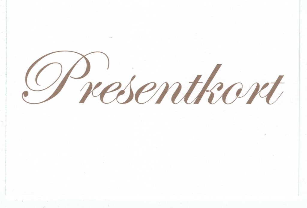 Presentkort