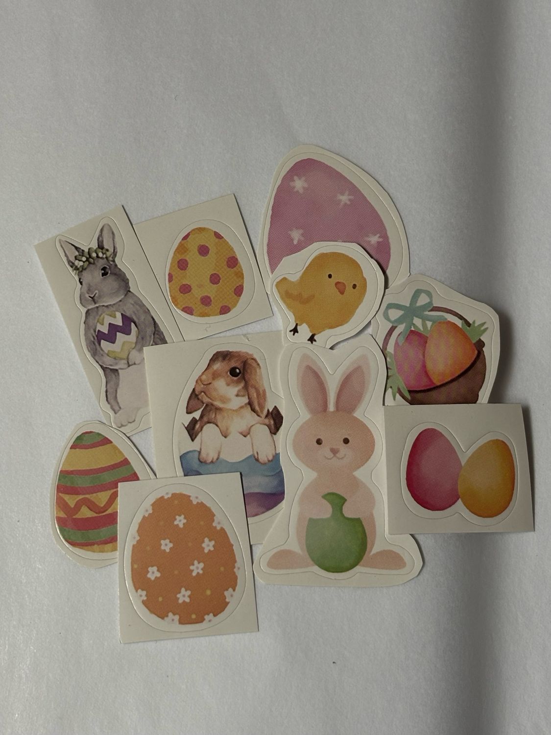 10 pack, påsk klistermärken
