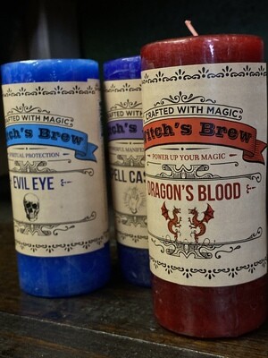 Witch's Brew Candles