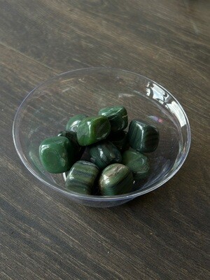 Green jade crystal