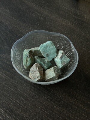 Rough Amazonite crystal