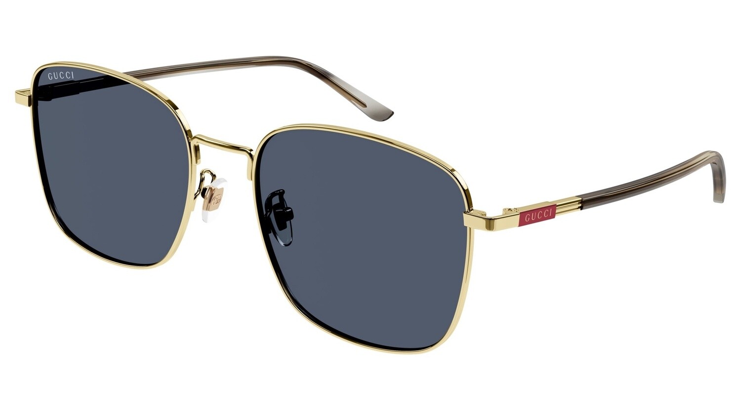 GUCCI GG1350S-004-58 Gold Havana Blue