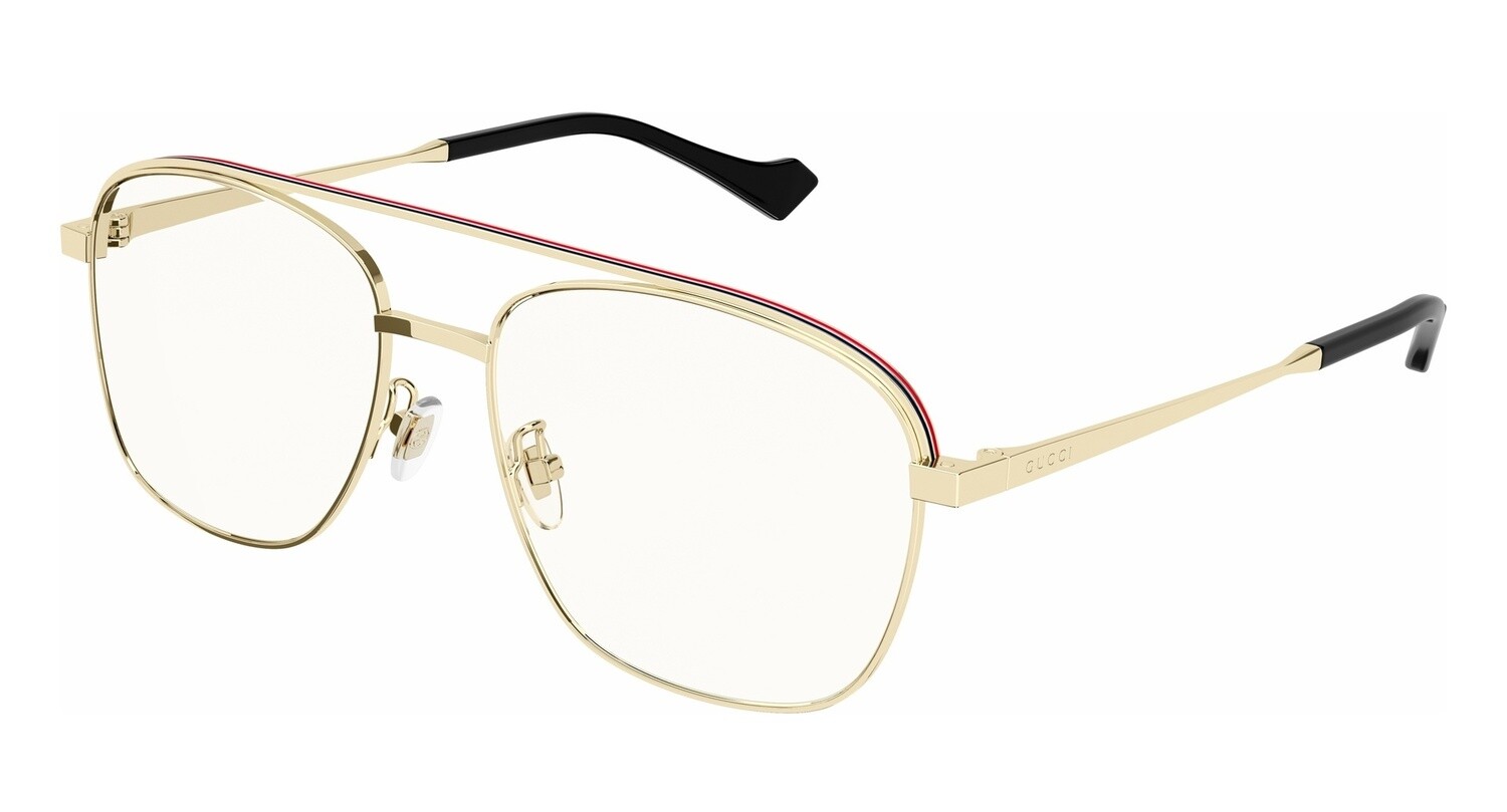 GUCCI GG1103o-001-57 Gold Gold