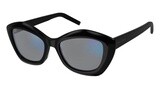 SAINT LAURENT SL 68-006  Black Black Grey