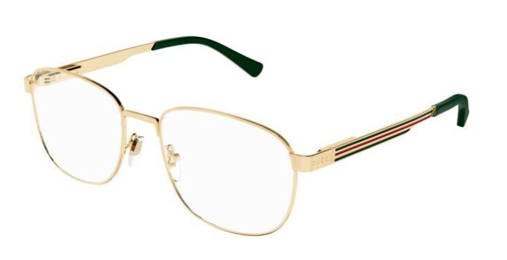 GUCCI GG1225o-002-56 Gold Gold