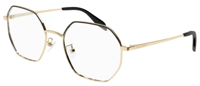 ALEXANDER MCQUEEN AM0338O-001 GEOMETRIC GOLD