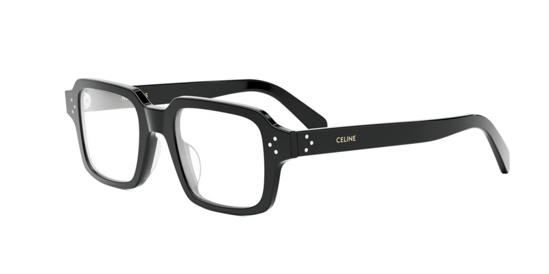 CELINE BOLD 3 DOTS HD CL50144U-49001 SQUARE SHINY BLACK