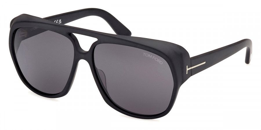 TOM FORD JAYDEN FT1103-02A-61 MATTE BLACK