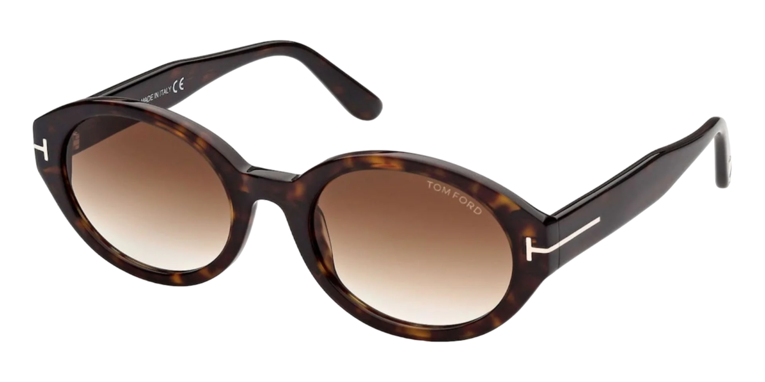 TOM FORD GENEVIEVE FT0916-52F-55 DARK HAVANA