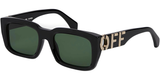 OFF-WHITE HAYS OERI125S24PLA0011055 BLACK GREEN