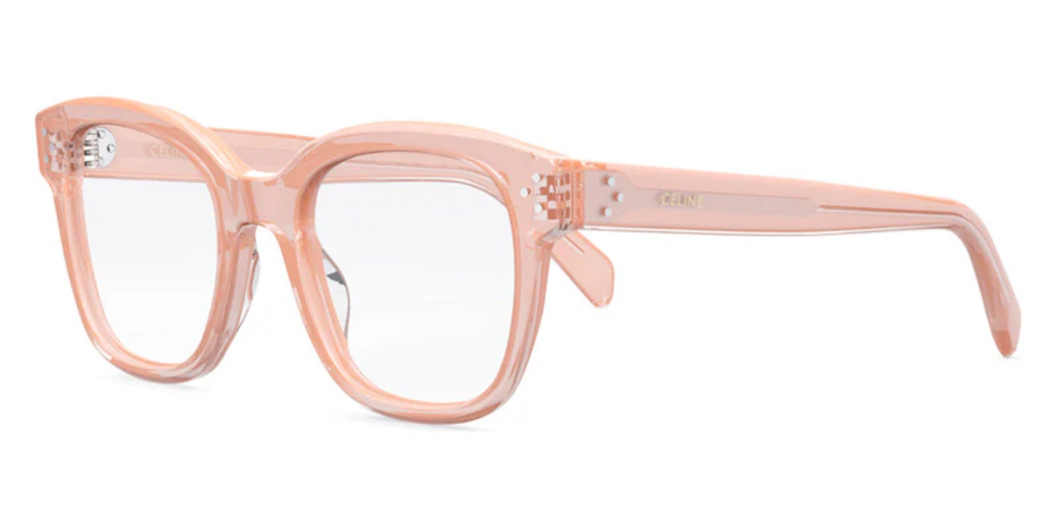 CELINE 3 DOTS CL50086I-51072 SQUARE SHINY LIGHT PINK