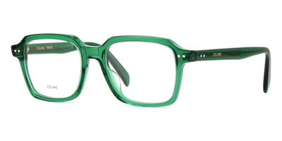 CELINE THIN CL50139I-52096 SQUARE SHINY GREEN