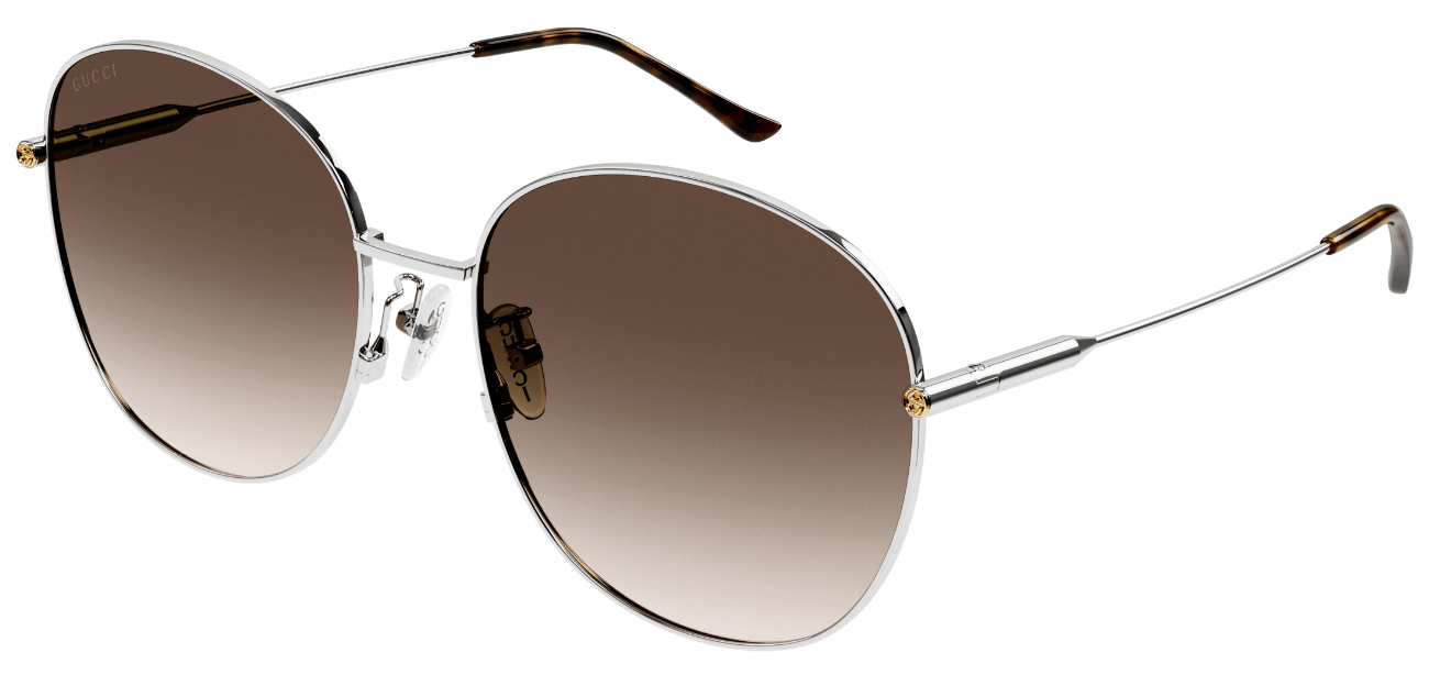 GUCCI GG1416SK-002 SILVER BROWN