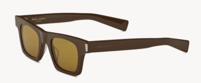 SAINT LAURENT SL-719-005 SQUARE BROWN