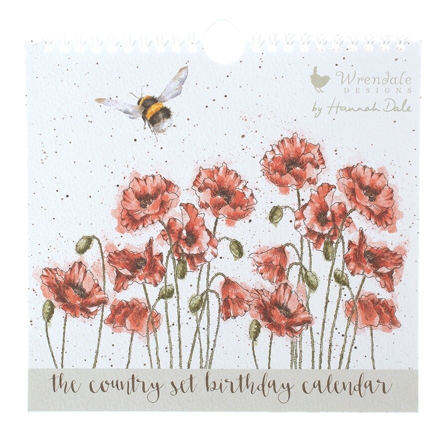Birthday Calendar - Country Set