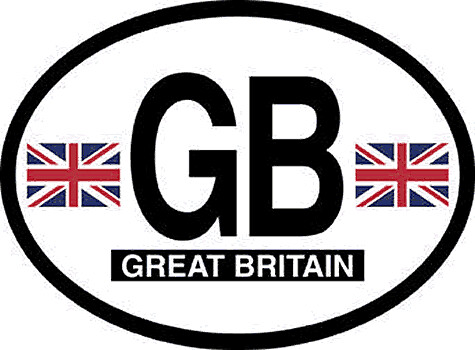 Car Decals, Oval