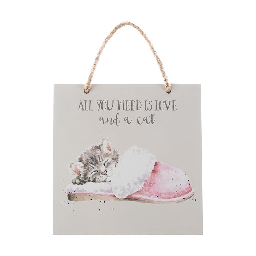 Wooden Plaque, various, Other: Cat