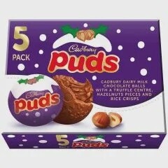 Cadbury Christmas Puds 5 pack
