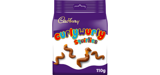 Curly Wurly Squirlies, share bag