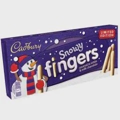 Chocolate Snowy Fingers