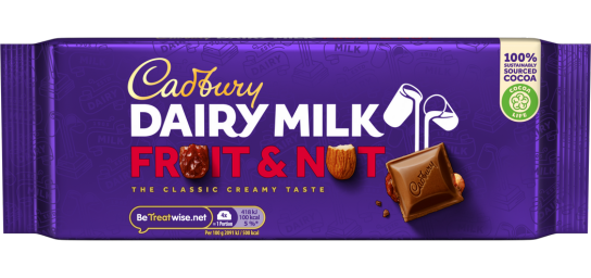 Dairy Milk Fruit and Nut - 180g