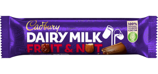 Dairy Milk Fruit and Nut - Standard