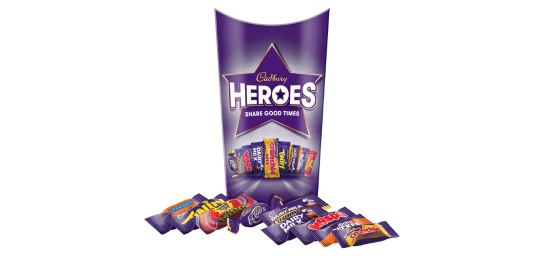 Heroes, Size: Carton 290g