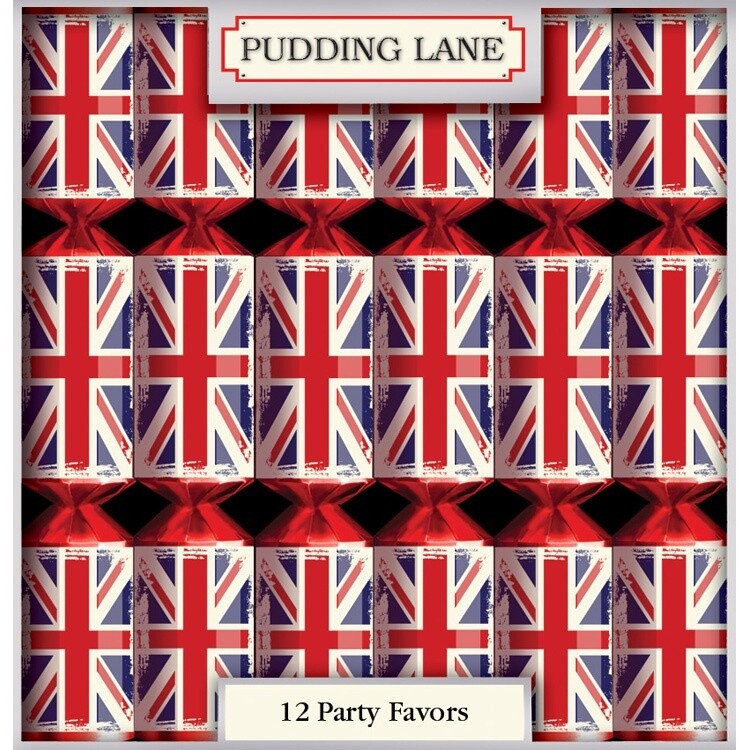 Pudding Lane Christmas Crackers, Design: Union Jack