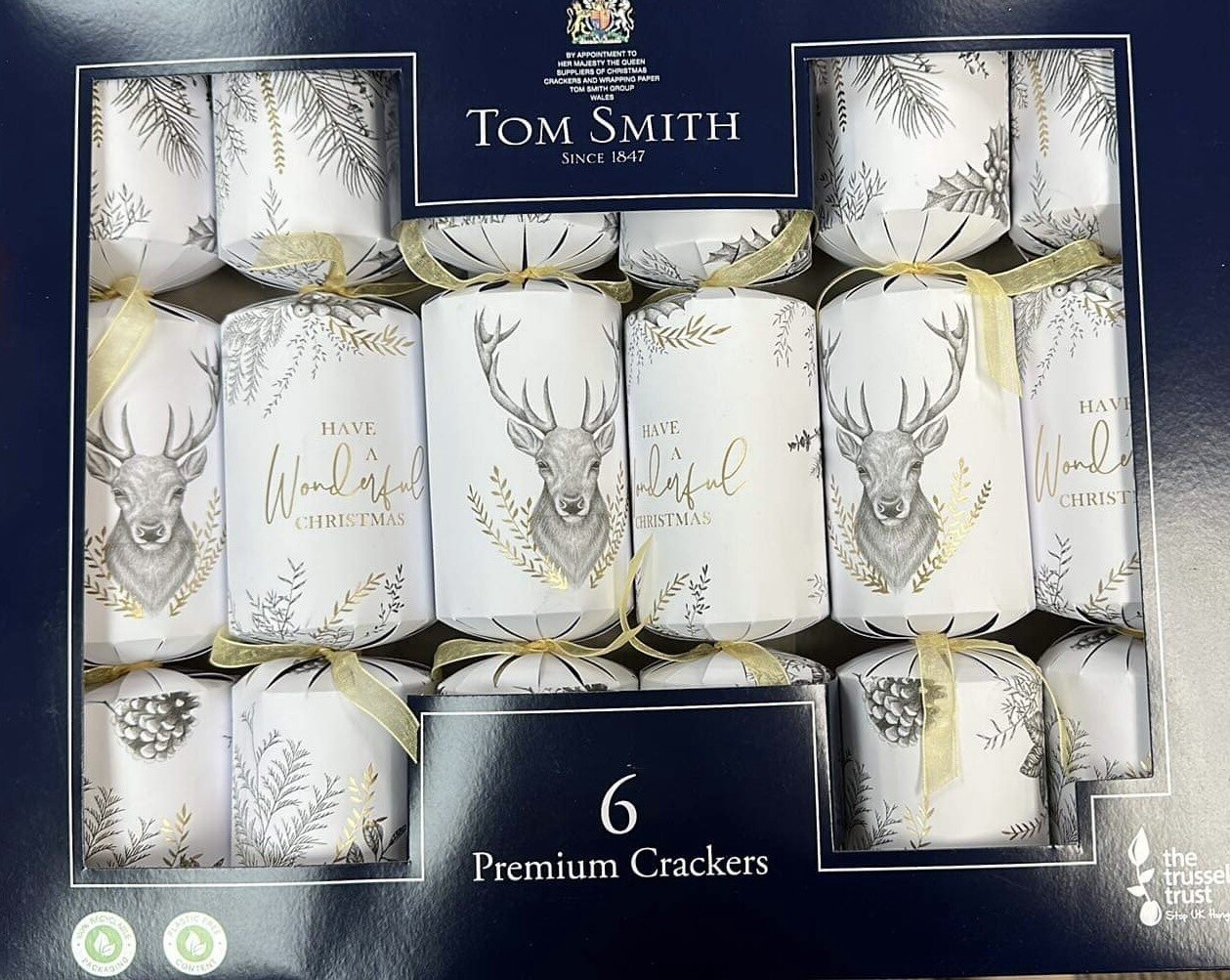 Tom Smith Christmas Crackers, Design: Have a Wonderful Christmas