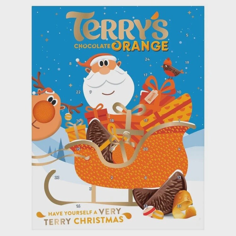 Chocolate Orange Advent Calendar, 106g