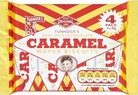 Tunnocks Caramel Wafers